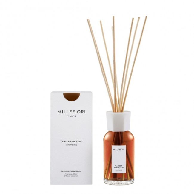 Reed Diffuser 500 ml VANILLA & WOOD MILLEFIORI