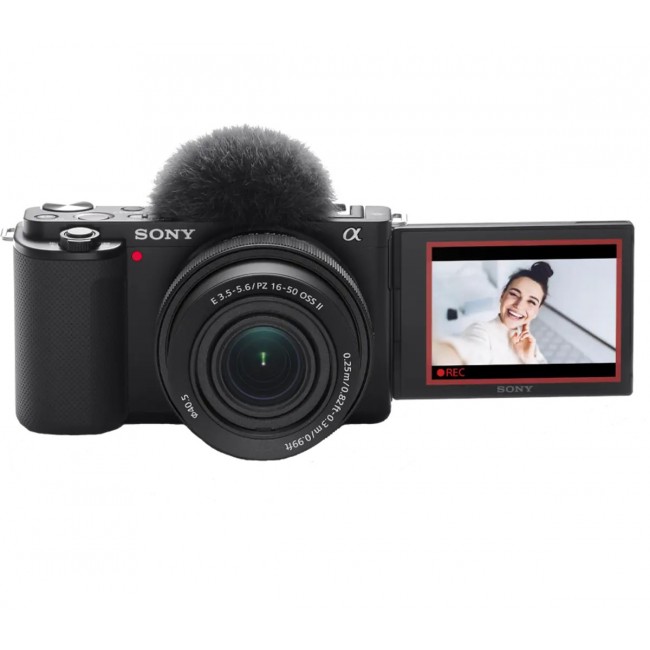 Sony ZV-E10 + E PZ 16-50mm F3.5-5.6 OSS II MILC 24.2 MP CMOS 6000 x 4000 pixels Black Sony ZV-E10 + E PZ 16-50mm F3.5-5.6 OSS II MILC 24.2 MP CMOS 6000 x 4000 pixels Black