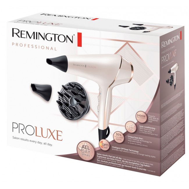 Remington AC9140 hair dryer 2400 W Beige, Black