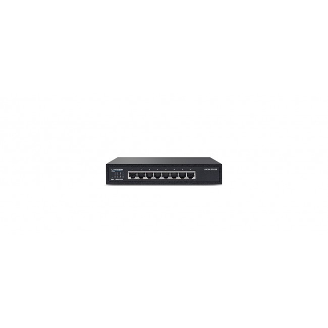 Lancom Systems GS-1108 Unmanaged L2 Gigabit Ethernet (10/100/1000) Black