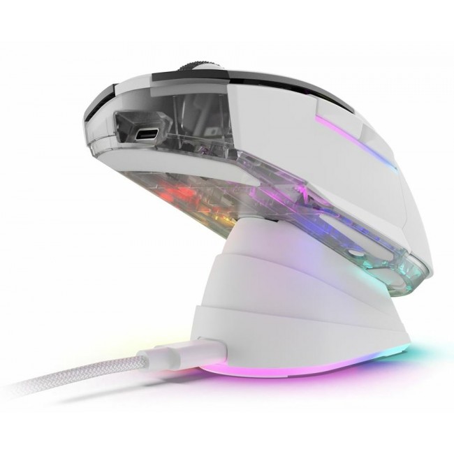 Sharkoon SGM50W mouse Gaming Right-hand RF Wireless + USB Type-A Optical 6400 DPI Sharkoon SGM50W mouse Gaming Right-hand RF Wireless + USB Type-A Optical 6400 DPI