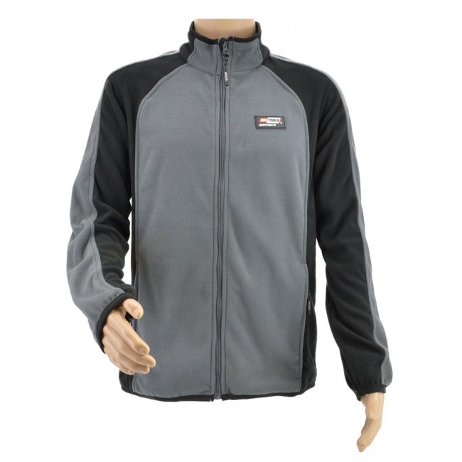 AW FLEECE JACKET T1/ GREY-BLACK/ S AW FLEECE JACKET T1/ GREY-BLACK/ S