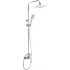 Rain shower with shower faucet