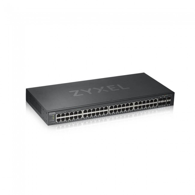 Zyxel GS1920-48V2 Managed Gigabit Ethernet (10/100/1000) Black Zyxel GS1920-48V2 Managed Gigabit Ethernet (10/100/1000) Black
