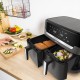 Tefal Easy Fry Dual XXL EY942HE0 fryer Double 11 L Stand-alone 2020 W Hot air fryer Grey Tefal Easy Fry Dual XXL EY942HE0 fryer Double 11 L Stand-alone 2020 W Hot air fryer Grey