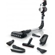 Bosch BSS711W stick vacuum/electric broom Battery Dry Bagless 0.3 L Black, Silver, White