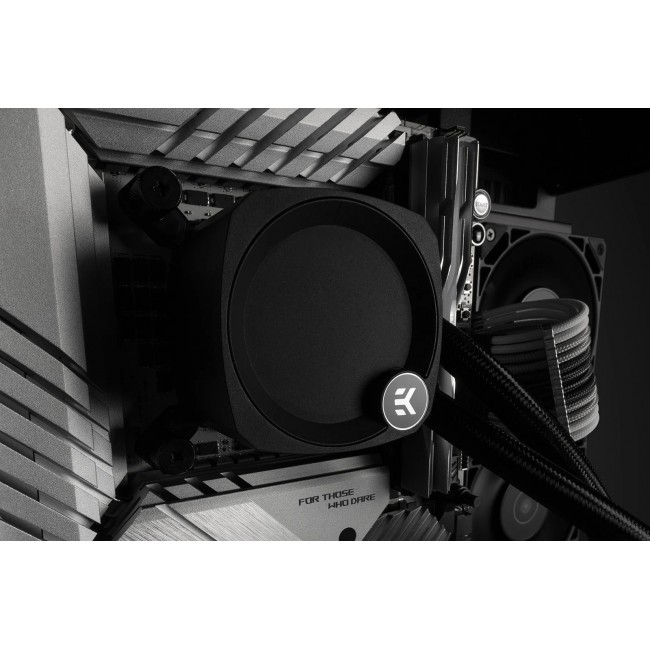 EK Water Blocks EK-Nucleus AIO CR360 Dark Komplett-Wasserk hlung - Schwarz