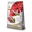 FARMINA N&D Quinoa Dog Duck, Broccoli, Asparagus Neutered Adult Mini - dry dog food - 2.5 kg