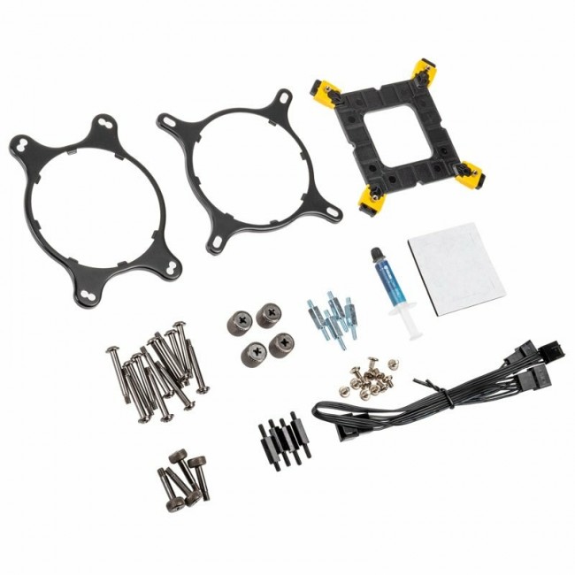 Kolink Umbra Void 360 AIO Processor Liquid cooling kit 12 cm Black 3 pc(s)