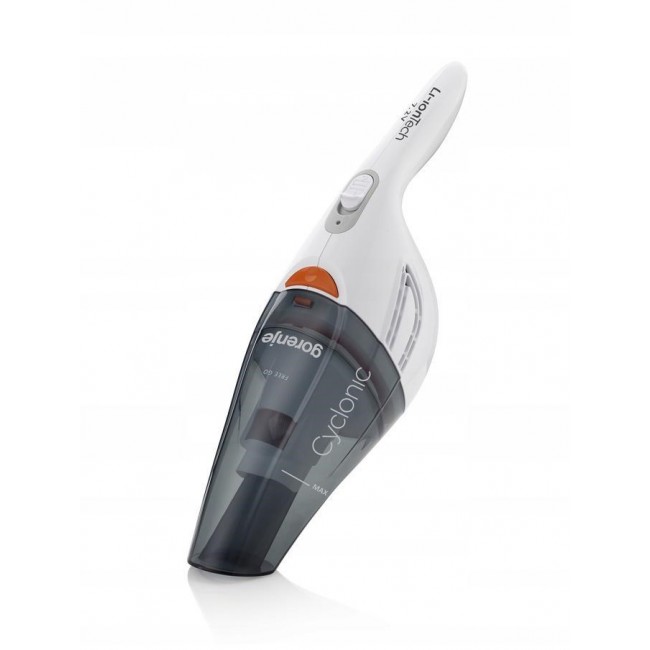 Gorenje MVC72FW handheld vacuum Black, White Bagless