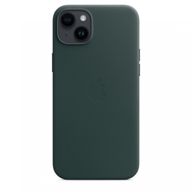 Apple iPhone 14 Plus Leather Case with MagSafe - Forest Green