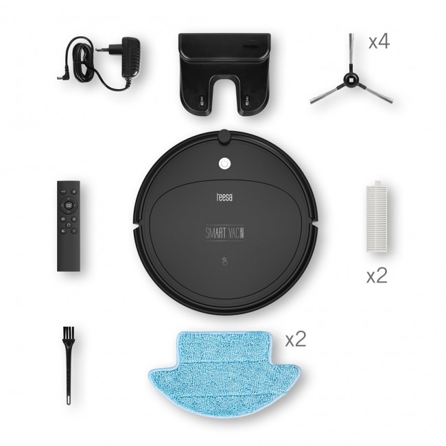 Teesa Smart VAC 2 0.2 L Black