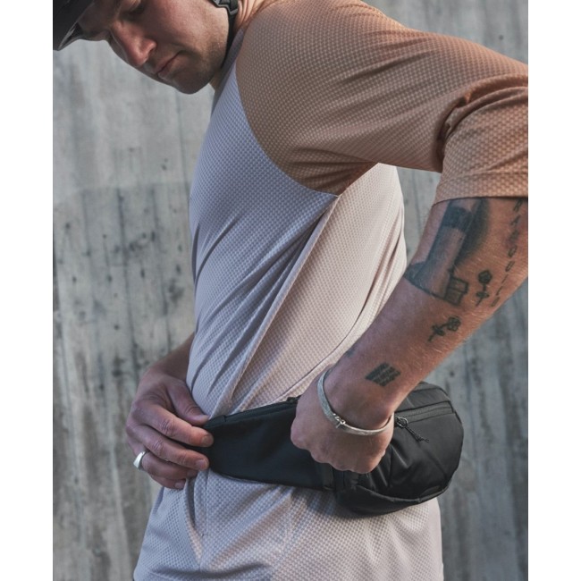 POC Lamina Hip Pack waist bag Black