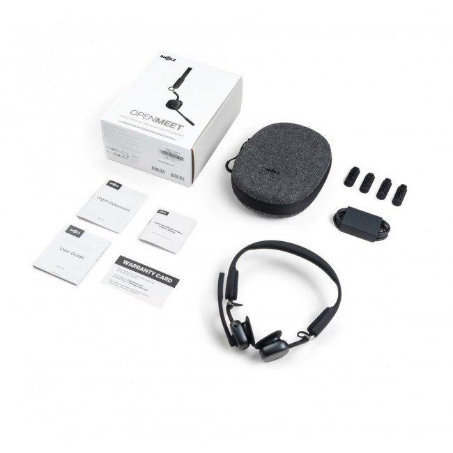SHOKZ OpenMeet Wireless Bluetooth Bone Conduction Videoconferencing Headset