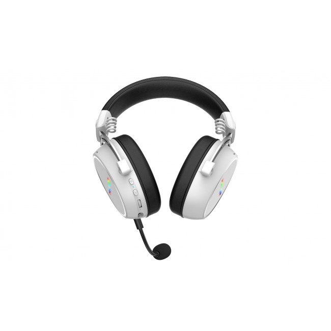HATOR Hypergang 3 Wireless Headset Head-band Gaming USB Type-C / USB Type-A Bluetooth White