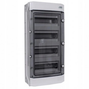 Plast. Instal enclosure. NOARK, surface-mounted, IP65, 4th row, 4x12 modules