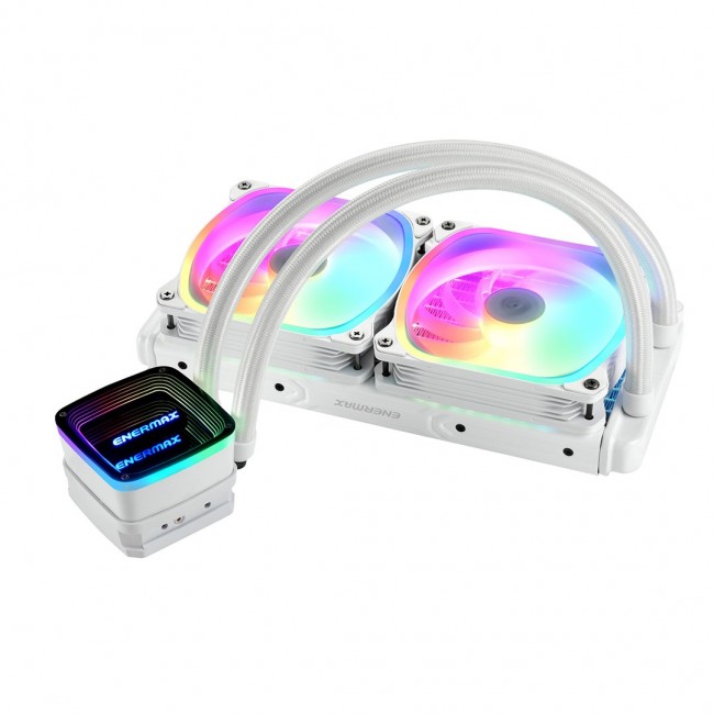 Enermax ELC-AQFA240-SQA-W computer cooling system Processor Liquid cooling kit 12 cm White 1 pc(s)