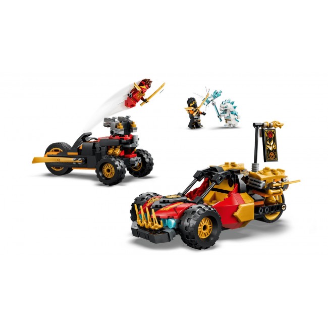 LEGO NINJAGO 71864 Kai and Cole's Combiner Vehicles