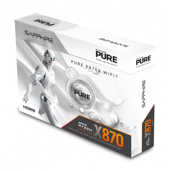 SAPPHIRE PURE X870A WIFI 7 Motherboard