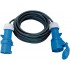 Brennenstuhl 1167650110 power extension 10 m 1 AC outlet(s) Outdoor Black, Blue