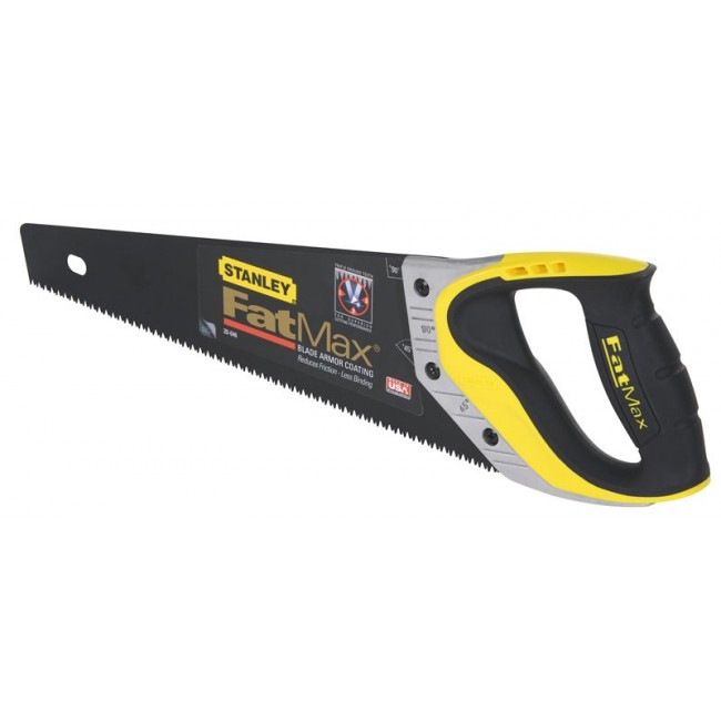 Stanley 2-20-529 hand saw 50 cm Black, Yellow