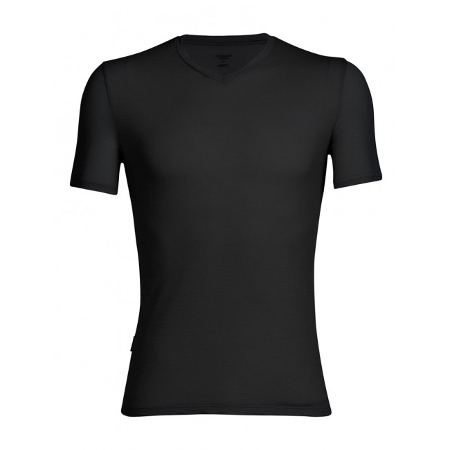 Icebreaker 103661001 T-shirt Crew neck Short sleeve Lycra, Merino wool, Nylon