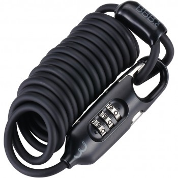 Zapięcie rowerowe BBB CoilSafe one size