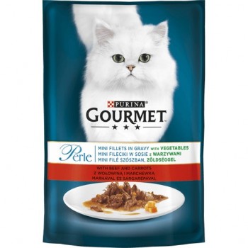 GOURMET PERLE - beef. carrot 85g