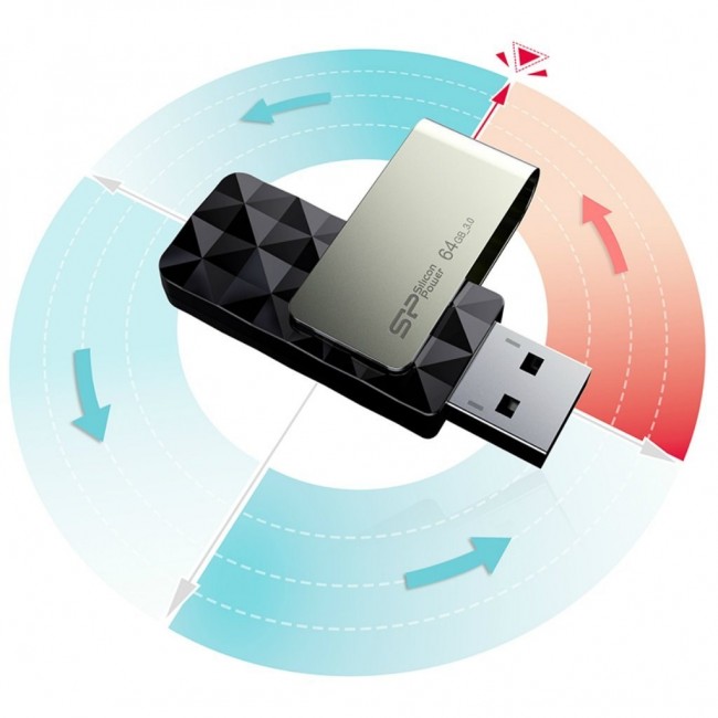 Silicon Power Blaze B30 USB flash drive 64 GB USB Type-A 3.0 (3.1 Gen 1) Black Silicon Power Blaze B30 USB flash drive 64 GB USB Type-A 3.0 (3.1 Gen 1) Black