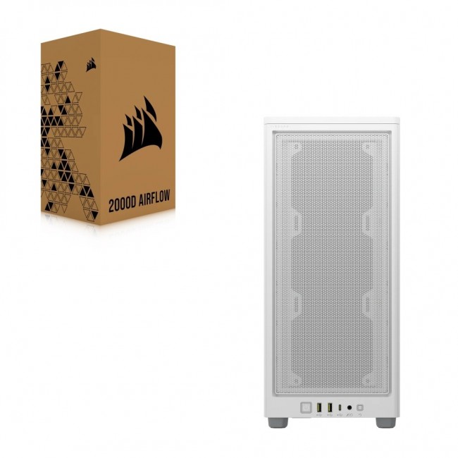 Corsair 2000D AIRFLOW Small Form Factor (SFF) White Corsair 2000D AIRFLOW Small Form Factor (SFF) White