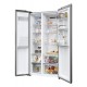 Haier SBS 90 Serie 5 HSR5918DIMP Free-standing double-sided fridge-freezer combination 511 l D Platinum, stainless steel Haier SBS 90 Serie 5 HSR5918DIMP Free-standing double-sided fridge-freezer combination 511 l D Platinum, stainless steel