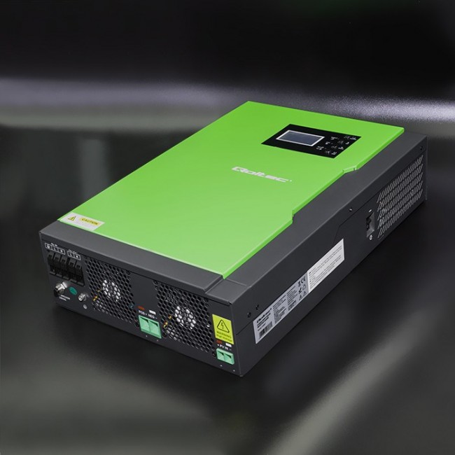 Qoltec 53887 Hybrid Solar Inverter Off-Grid 5,5kW | 100A | 48V | MPPT | Sinus Qoltec 53887 Hybrid Solar Inverter Off-Grid 5,5kW | 100A | 48V | MPPT | Sinus