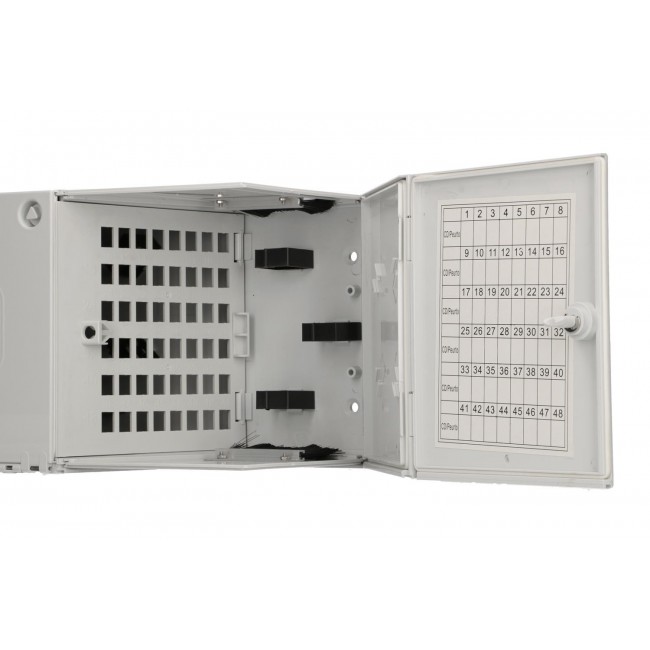 Extralink Fiber optic distribution box Diego 48 core, indoor Extralink Fiber optic distribution box Diego 48 core, indoor