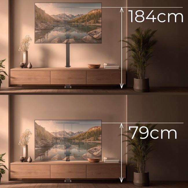 Maclean MC-866T Smart Motorized Electric TV Lift TUYA Mobile App Floor Mount Bracket Alexa Google Home 37''-80'' 60kg Cabinet VESA (EU plug) Maclean MC-866T Smart Motorized Electric TV Lift TUYA Mobile App Floor Mount Bracket Alexa Google Home 37''-80'' 60kg Cabinet VESA (EU plug)