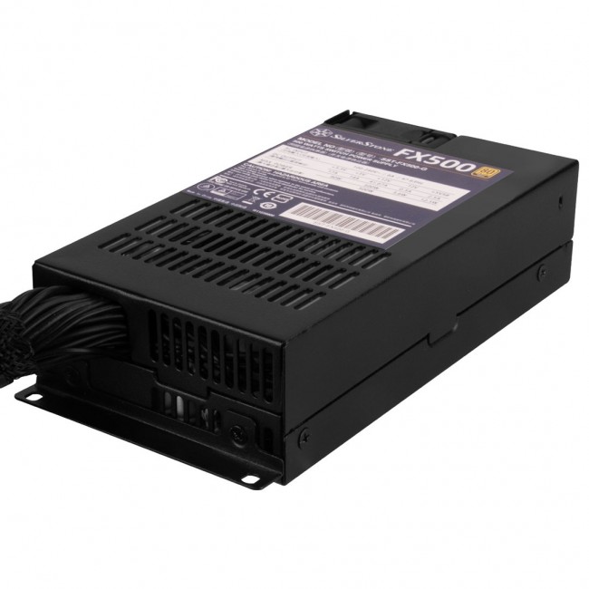 Silverstone FX500 power supply unit 500 W 20+4 pin ATX Flex ATX Black Silverstone FX500 power supply unit 500 W 20+4 pin ATX Flex ATX Black