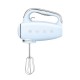 Smeg 50's Style Hand mixer HMF01PBEU Pastel Blue