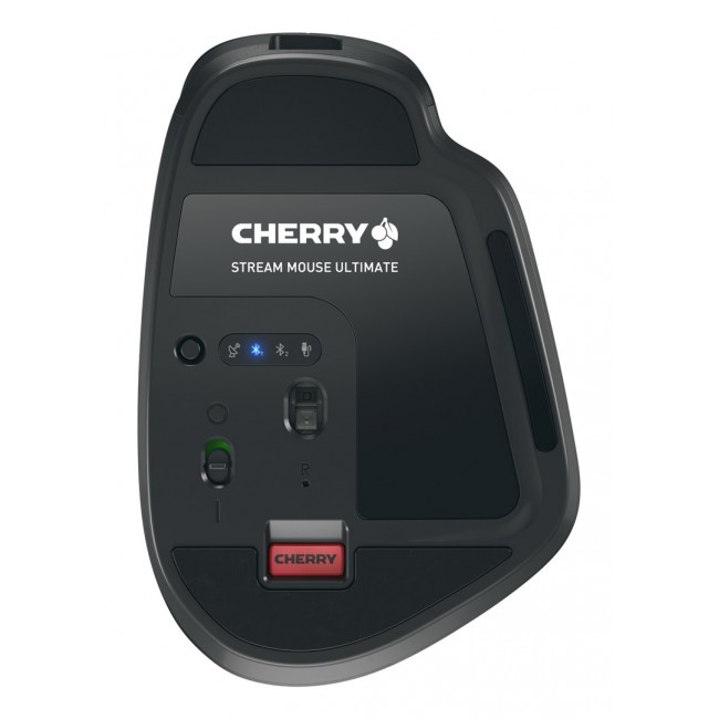 CHERRY Stream desktop ultimate keyboard Mouse included Home/Office USB + RF Wireless + Bluetooth QWERTZ German Black