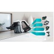 Cordless 2-in-1 hoover, vacuuming and mopping Unlimited 7 ProHygienic Aqua White