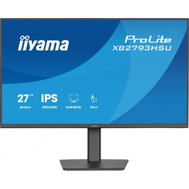iiyama ProLite XB2793HSU-B1 computer monitor 68.6 cm (27 iiyama ProLite XB2793HSU-B1 computer monitor 68.6 cm (27