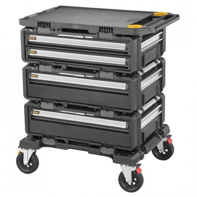 DeWALT DWST08510-1 small parts/tool box Aluminum, Plastic Black, Stainless steel, Yellow