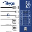 Akyga AK-C1-600 power supply unit 600 W 24-pin ATX ATX Black