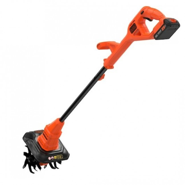 Black & Decker BETL1820L-QW electric mini tiller with battery