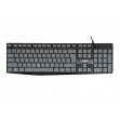 iBox IKC2010G keyboard Home USB QWERTY English Grey, Black