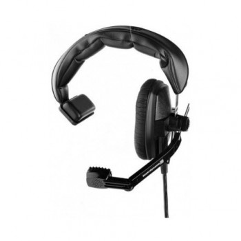 beyerdynamic DT 108 200/ 50/black Zestaw nag owny z pojedynczą s uchawką, czarny, bez kabla