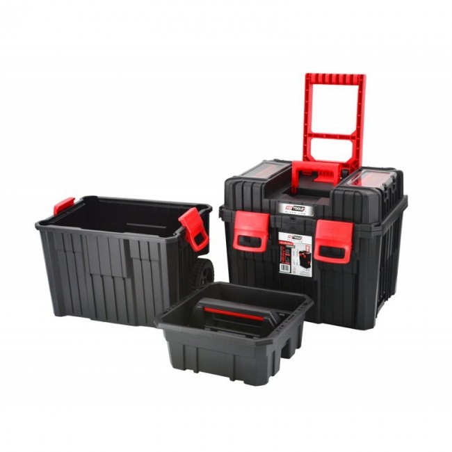 AWTOOLS TOOLBOX ON WHEELS 450x360x640mm HEAVY