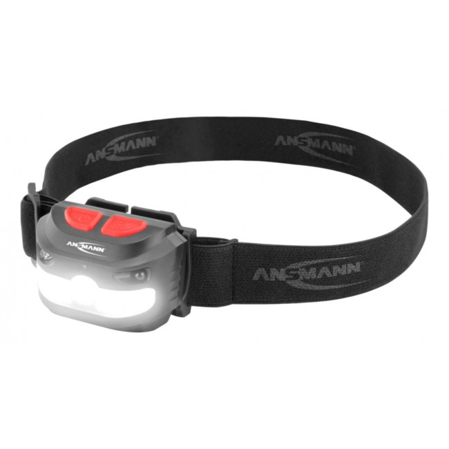 Ansmann HD250RS Black Headband flashlight COB LED Ansmann HD250RS Black Headband flashlight COB LED