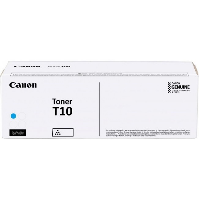 Canon T10 toner cartridge 1 pc(s) Original Cyan Canon T10 toner cartridge 1 pc(s) Original Cyan