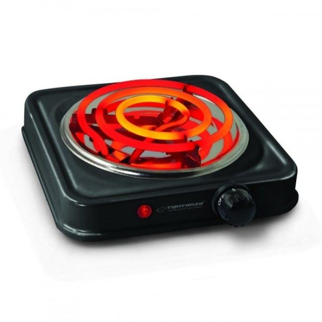 Esperanza EKH012K hob Black Countertop 21 cm 1 zone(s) Esperanza EKH012K hob Black Countertop 21 cm 1 zone(s)
