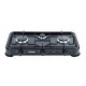 Promis KG300C 3-burner gas cooker, black Promis KG300C 3-burner gas cooker, black