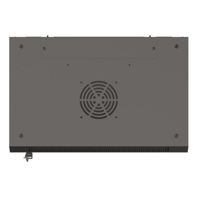 Lanberg WF03-5306-10B rack cabinet 6U Wall mounted rack Black